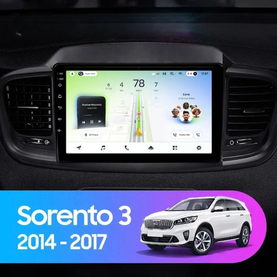 Teyes Cc4l Dts Car Navigation Kia Sorento 2015-2020 6+64gb 10.2" Qled Qualcomm 2ghz Android 4g Bluetooth 5.1 Dsp Variant B
