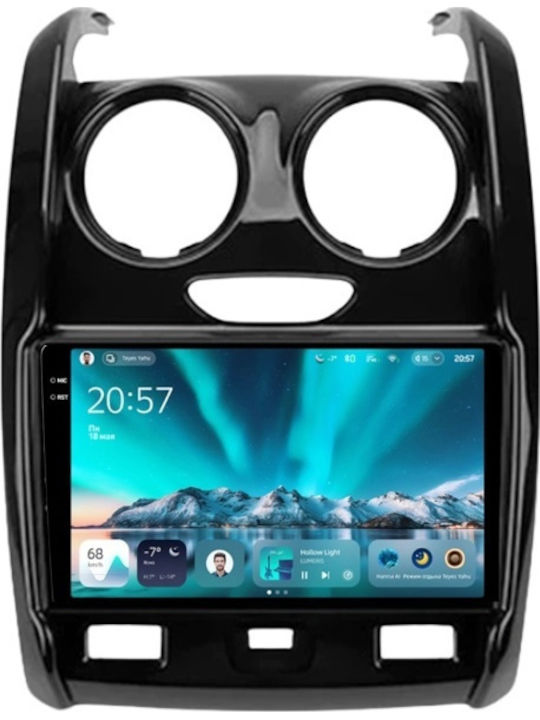 Teyes Cc4 Navigație Auto Dacia Duster 1 2013-2017 6+64GB 9.5" QLED Octa-Core 2.7GHz Android 4G Bluetooth 5.1 DSP Versiunea B