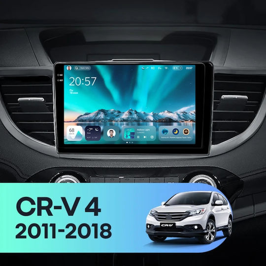Teyes Cc4 Car Navigation Honda Cr-v 4 2011-2016 6+128gb 9.5" Qled Octa-core 2.7ghz Android 4g Bluetooth 5.1 Dsp Variant B