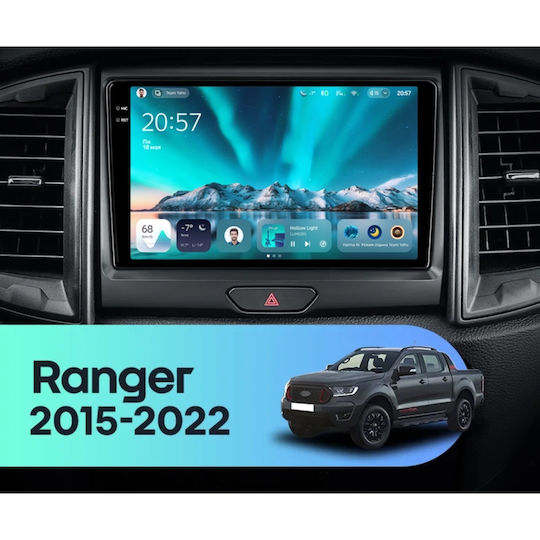 Teyes Cc4 Car Navigation Ford Ranger P703 2015-2022 6+128gb 9.5" Qled Octa-core 2.7ghz Android 4g Bluetooth 5.1 Dsp Variant B