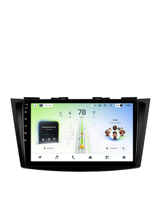 Teyes CC4L DTS Auto-Audiosysteme Suzuki Swift 4 2011-2017 6+64GB 9 Zoll QLED Qualcomm 2GHz Android 4G Bluetooth 5.1 DSP