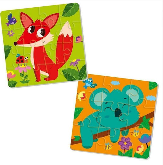 Kids Puzzle 16pcs Roter Kafer