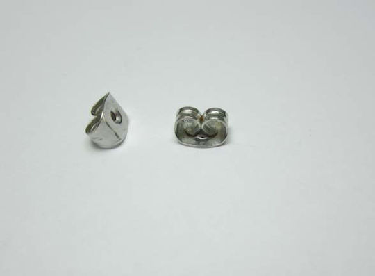 Silver 925 Safety Pins - Butterflies 4.5mm 10pcs