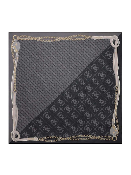 Guess Kefiah Fular pentru femei Negru