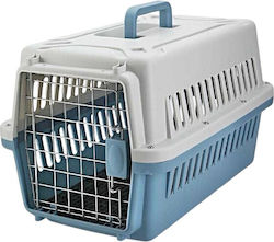 Dog Transport Cage Blue 48x32x30cm