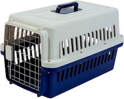 Dog Transport Cage Blue