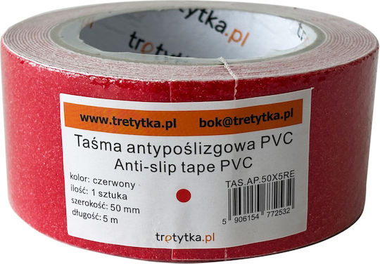 Tretytka Самозалепваща Лента за захващане Червена 5mx50mm