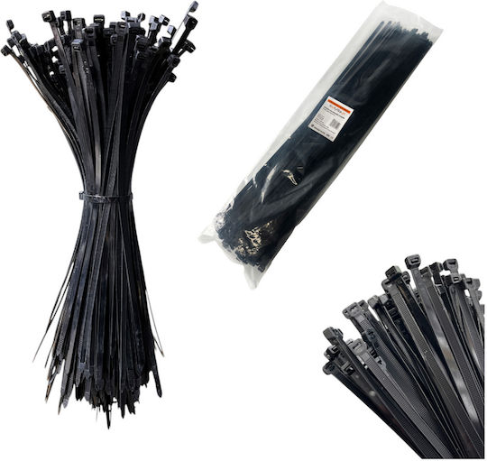 Tretytka Legături Cablu Din Plastic 550mmx9mm În Culoare Neagră 100 Bucăți