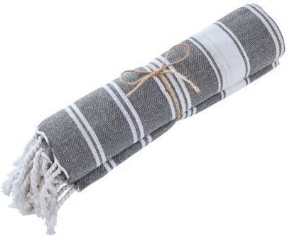 Chios Hellas Beach Towel Pareo Grey 170x90cm