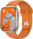 GUS-16 Smartwatch with Heart Rate Monitor (Orange)