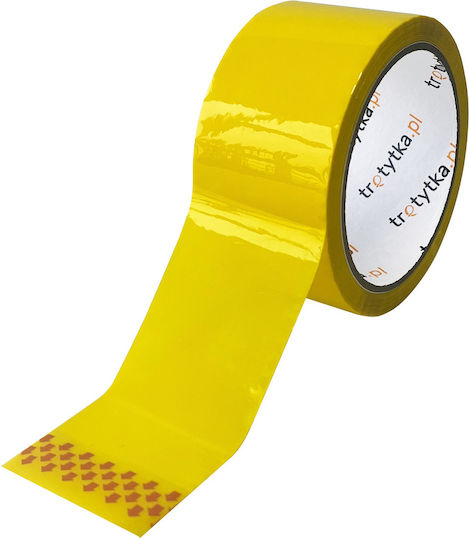 Tretytka Tainie De Ambalare 48mm X 50m În Culoare Galbenă