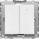 Kontakt-Simon Mecanism Pentru Comutator Cu Variator Dimmer În Culoare Albă