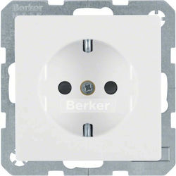 Hager Socket Μονή Πρίζα Ρεύματος