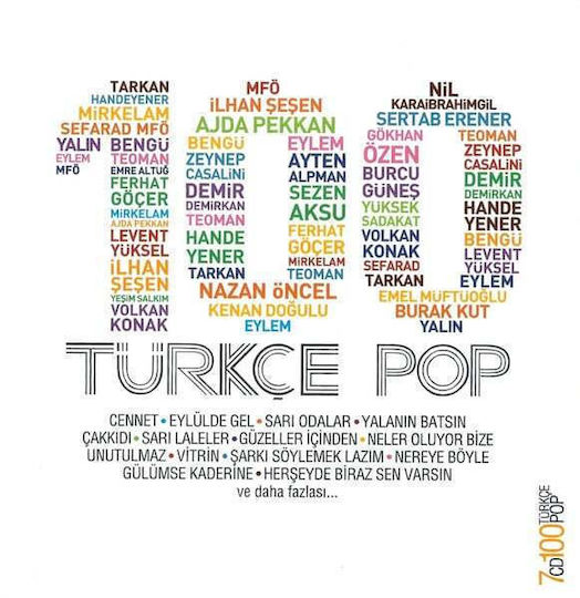 100 Türkçe Pop – Box Set 7 X Cd 2008