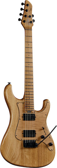 Eko Fire 601 Lignum Elektrische Gitarre Schwarz