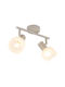 Globo Lighting Двойно Спот с Цокъл E14 в Бежов Цвят