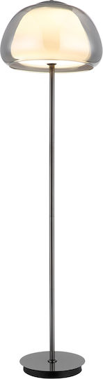 Globo Lighting LED Φωτιστικό Δαπέδου Υ150εκ. με Ρυθμιζόμενο Λευκό Φως Μαύρο