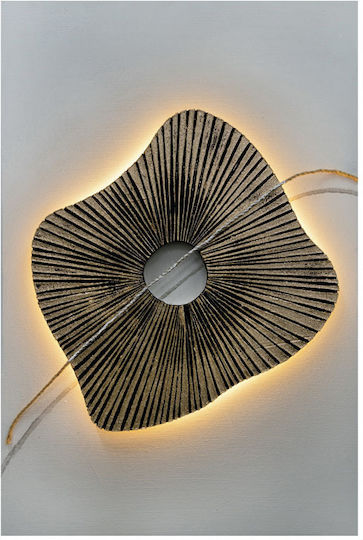 Marhome Πίνακας σε Καμβά με LED Φωτισμό 60x90 cm