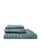 Xionoula Home Aura Washcloth 30x30cm Petrol Blue Weight 600gsm