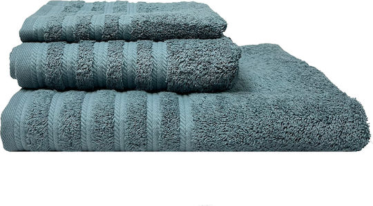 Xionoula Home Aura Washcloth 30x30cm Petrol Blue Weight 600gsm