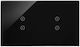 Simon Touch Frame Touch Panel S54 Touch 2 Modules 2 Vertical Touch Fields + 2 Vertical Touch Fields Lava Fixtures Dstr233/7