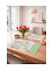 Saint Clair 26 Placemats Plastic Green 45x33cm 4 Pieces