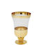 Keskor Keskor Dekorative Glasvase Gold Y26cm