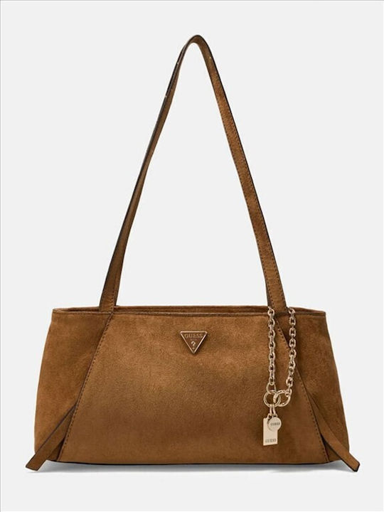 Guess Geantă Satchel Din Piele Întoarsă Pentru Damă