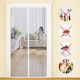 Door Mosquito Net with Magnetic Clasp White 220x150cm
