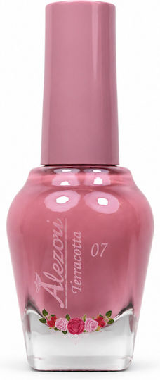 Alezori Glossy Βερνίκι Νυχιών Quick Dry Terracotta 15ml