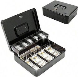 Cash Box with Lock RL16722 Black