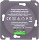 Shelly 2-output Power Base Wall Display I-series