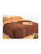 Guy Laroche Lifestyle Blanket Single 165x250cm Chocolate