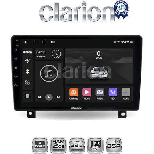 Clarion Ηχοσύστημα Αυτοκινήτου για Opel Astra 2004 > 2009 (Bluetooth/USB/WiFi/GPS/Apple-Carplay/Android-Auto)