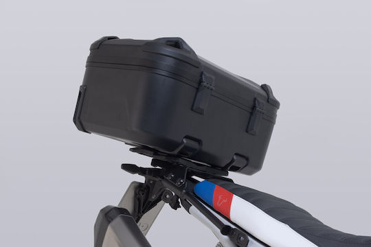 Set Case Mounts Topcase Sw-motech Dusc Xl Bmw F 800 GS 24 Black Bmw Aluminum Rack