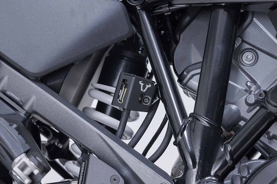 Schwarz Schutzabdeckung Für Reservoir Cup Hinteres Bremsflüssigkeitsbehälter Für Ktm 1390 Super Adventure S R