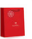 Glantier Red Gift Bag 23x10x18cm
