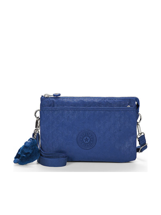 Kipling Riri Γυναικεία Τσάντα Ώμου Μπλε
