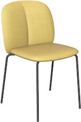 Scaun Pentru Vizitatori Pop În Culoare Galbenă 55x50x82cm
