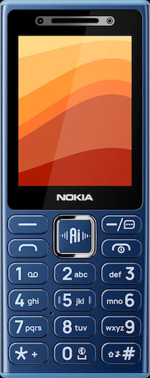 Nokia 210 4G Dual SIM Handy mit Tasten Blau