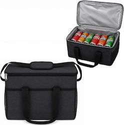 Isolierte Tasche Umhängetasche Schwarze M38 x P24 x H30cm Zola Isolierte Tasche Umhängetasche Schwarze M38 x P24 x H30cm Zola