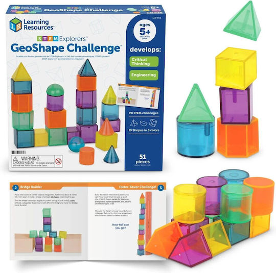 Learning Resources Jucărie de Construcție pentru Copii de 3+ Ani