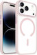 Jaym Bumper Case Iphone 17 Pro Compatible Magsafe Reinforced Frame Pink