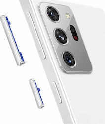 Clappio Butoane Power Volume Samsung Galaxy Note 20 Note 20 Ultra Albe Clappio Butoane Power Volume Samsung Galaxy Note 20 Note 20 Ultra Albe