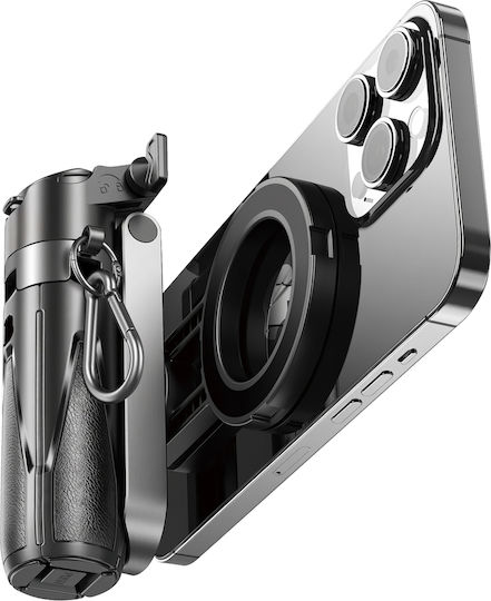 Linq Selfie Stick Magsafe Ultra-compact Quadripod Remote Control Black