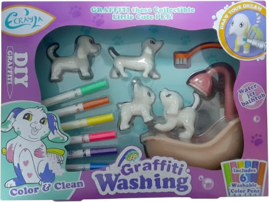 Graffiti Washing Painting for Children 3+ Years