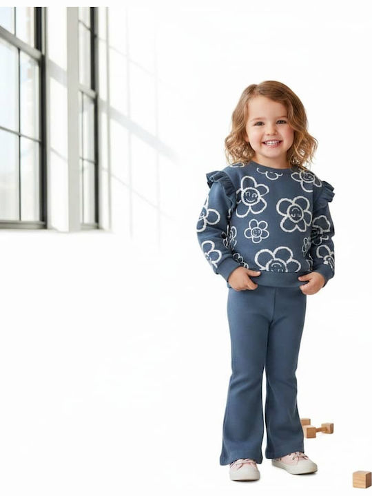 Kids Set with Pants & Coat Winter 2 Pieces Blue Mirage