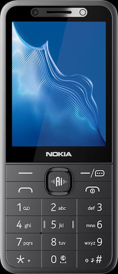 Nokia 235 4G 2nd Edition Dual SIM Handy mit Tasten Schwarz