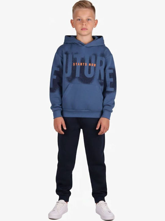Joyce Kids Sweatpants Set Blue