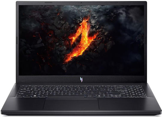 Acer Nitro V 15 ANV15-41 15.6" IPS FHD 165Hz (Ryzen 5-7535HS/16GB/512GB SSD/GeForce RTX 3050/Fără sistem de operare) Negru Obsidian (Tastatură US)